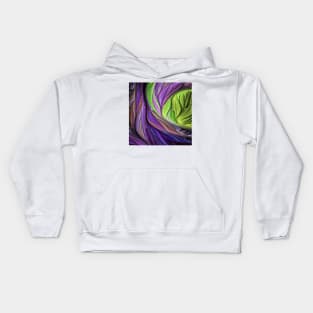 Tropical leaves Kids Hoodie